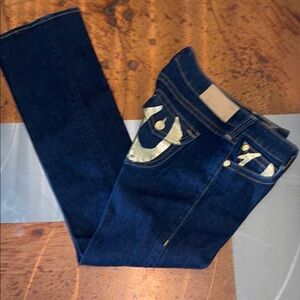 True Religion Tall 31X34 with Gold Accents